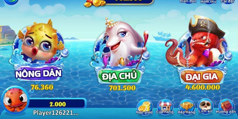 Giao diện chơi bắn cá i9bet mỹ nhân ngư